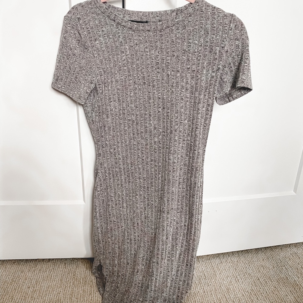 Shein grey cocktail dress